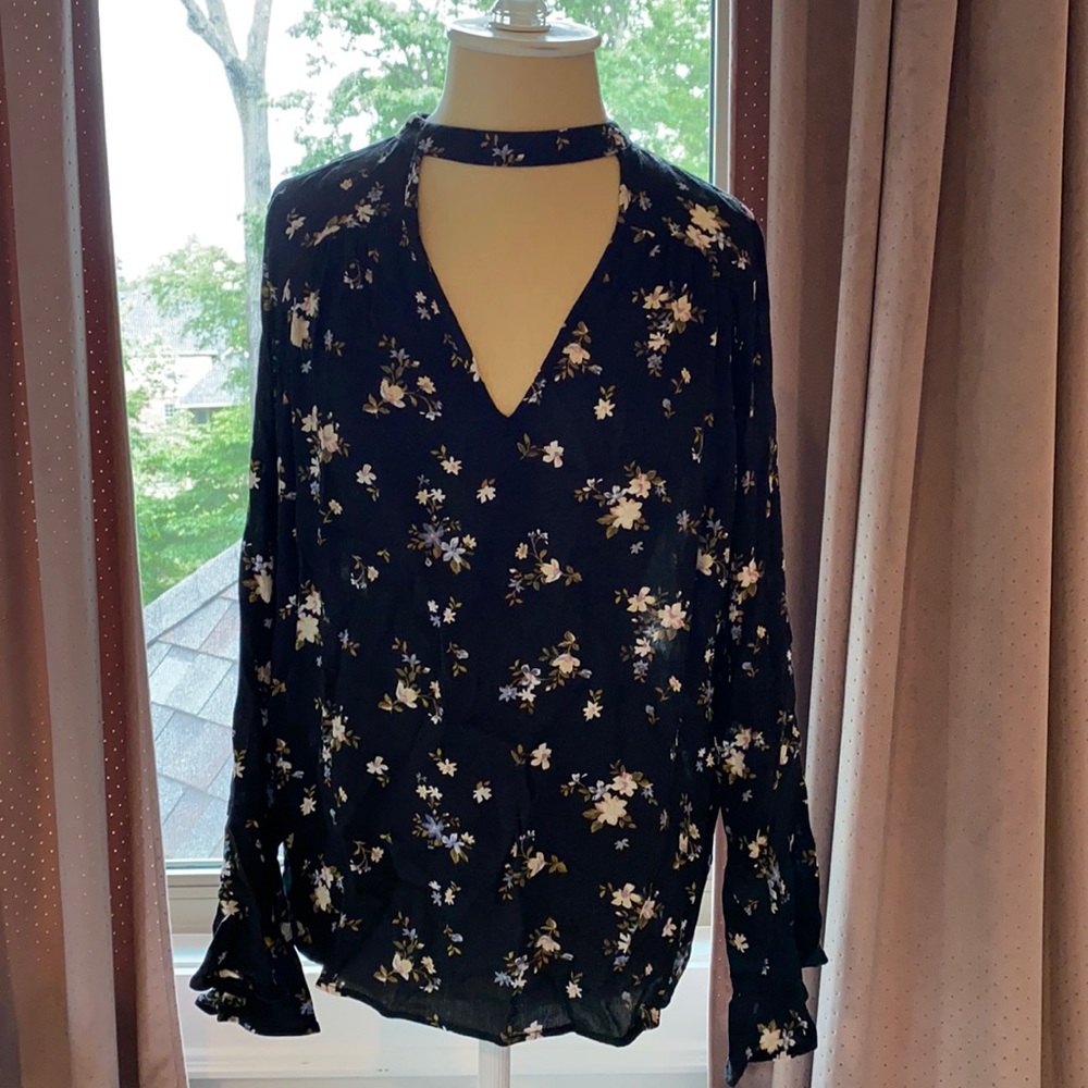 Floral blouse